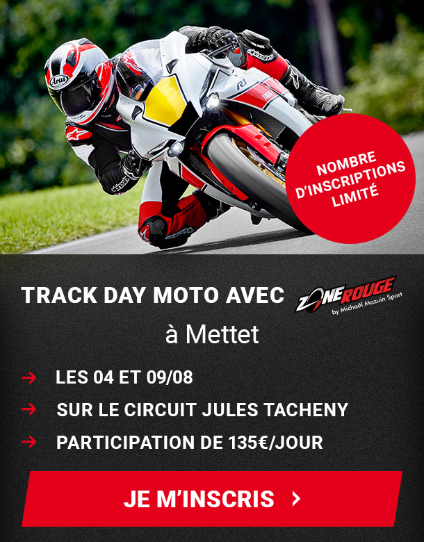 Track Day Moto avec Zone Rouge