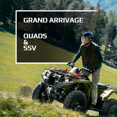 Grand arrivage de quads et SSV en stock chez Zone Rouge by Michaël Mazuin Sport